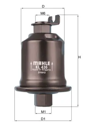 MAHLE KL436 Фильтр