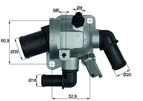 MAHLE TI17388 Термостат ALFA ROMEO: MITO