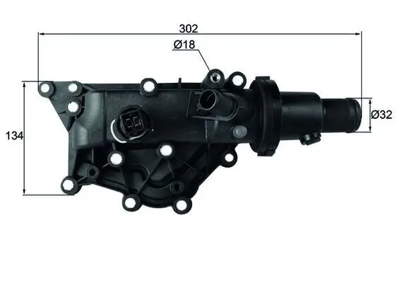 MAHLE TH6089 Термостат RENAULT: CLIO