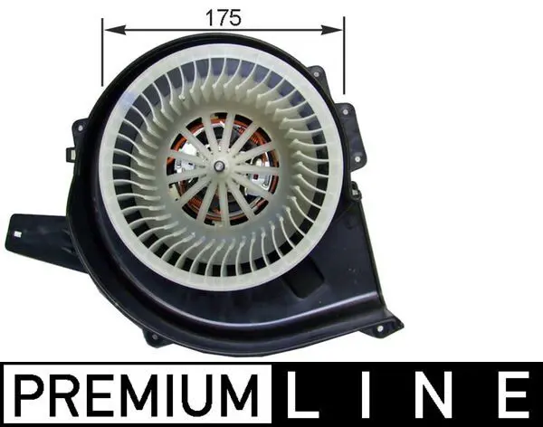 MAHLE AB18000P Мотор печки AUDI A2, SKODA