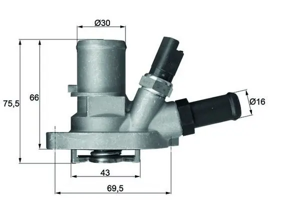 MAHLE TI14988 Термостат