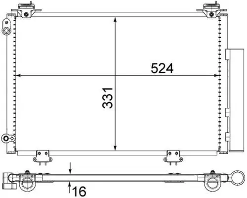 AC 292 000S Конденсатор, кондиционер