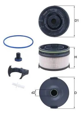 KX 533KIT Фильтр топливный