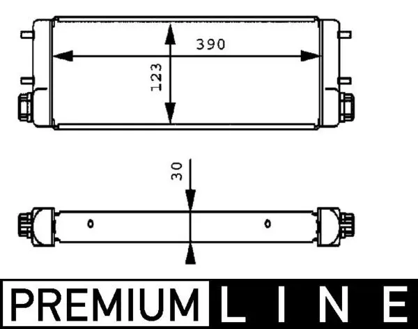 CLC 169 001P Macляный paдиaтop