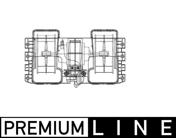 AB 38 000P Вентилятор салона MAN TGA