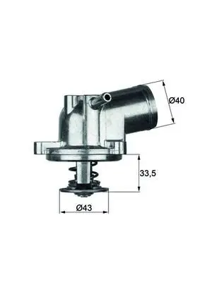 MAHLE TI2187 Термостат охлаждающей жидкости