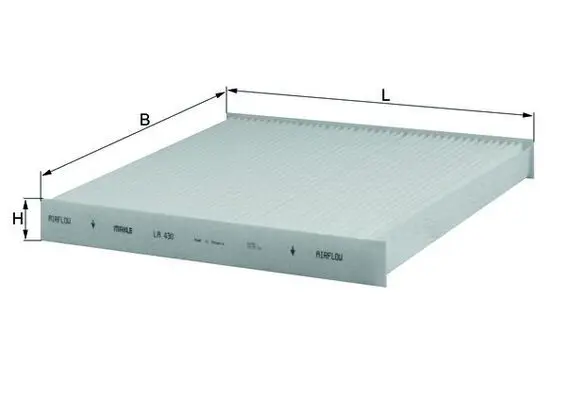 MAHLE LA430 Фильтр салона