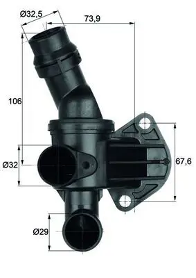 MAHLE TI687 Термостат AUDI: A3 03-, A3