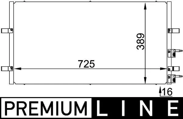AC 695 000P MAHLE PARTS