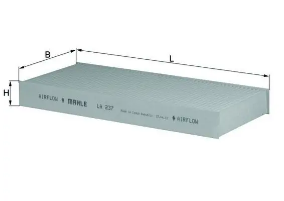 MAHLE LA237 Фильтр