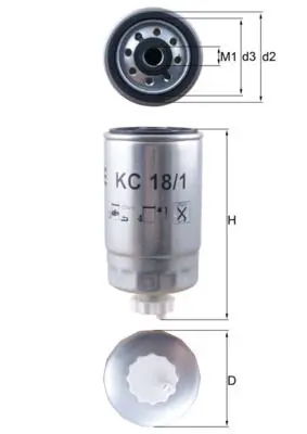 KC18/1 Фильтр топливный