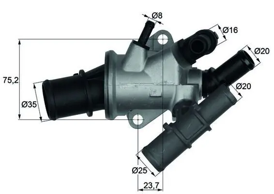 MAHLE TI16588 Термостат