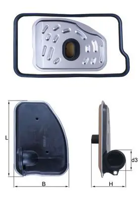 MAHLE HX238D Фильтр гидравлический