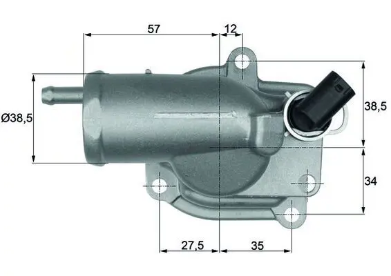 MAHLE TH1087 Термостат корпусный