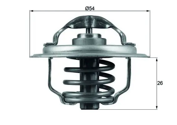 MAHLE TX11187D Термостат AUDI: A3 (8P1) 2.0