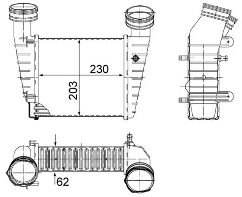CI 347 000S Интеркулер
