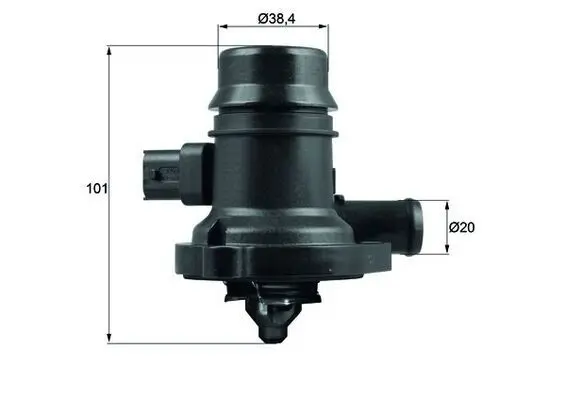MAHLE TM36103 Термостат OPEL: ASTRA J 1.4