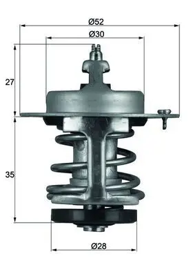 MAHLE TX6979 Вставка термостата