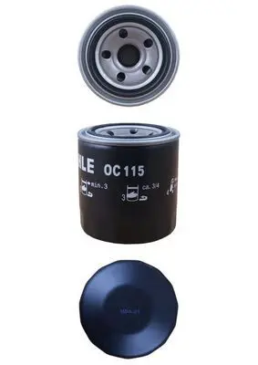 MAHLE OC115 Фильтр масляный DAIHATSU: TAFT