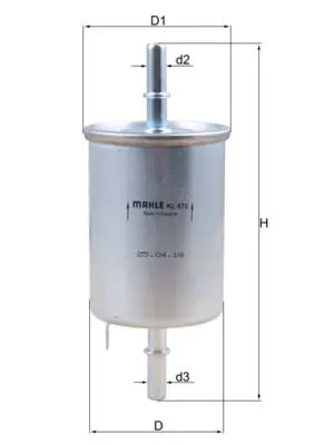 MAHLE KL470 Фильтр