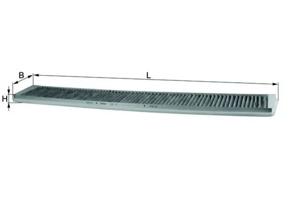 MAHLE LAK102 Фильтр салона (угольный) BMW 3