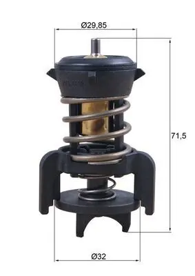 MAHLE TX25194D Вставка термостата