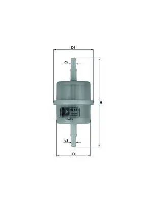 MAHLE KL63OF Фильтр