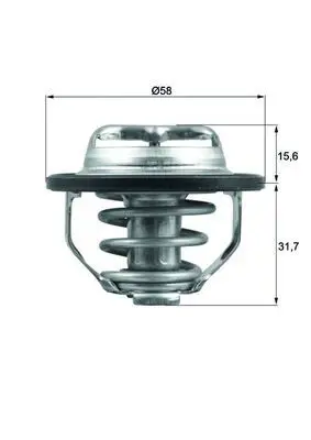 MAHLE TX12282 Термостат ALFA ROMEO: 159