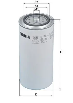 MAHLE KC75 Фильтр топливный для грузовых