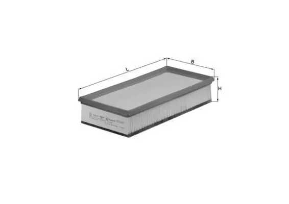 MAHLE LX1296 Фильтр