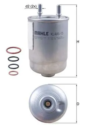 KL 485/15D Фильтр топливный