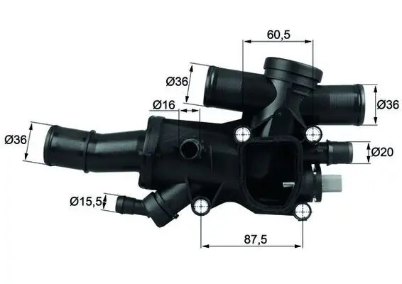 MAHLE TH4483 Термостат