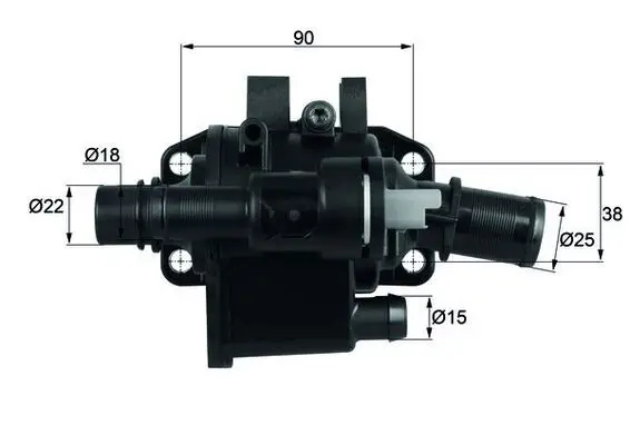 MAHLE TH4283 Термостат