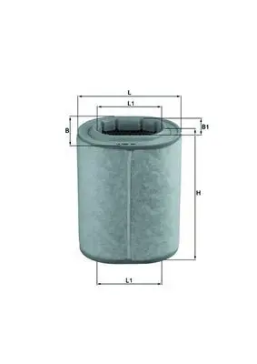 MAHLE LX1460 Фильтр возд.LAND ROVER RANGE