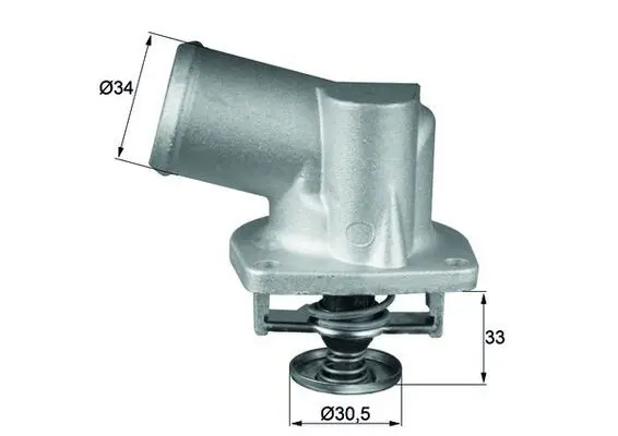 MAHLE TI13292D Термостат интегрированный