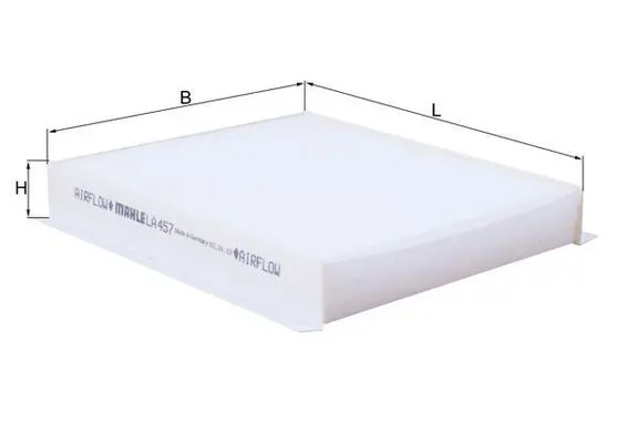 MAHLE LA457 Элемент салонного фильтра
