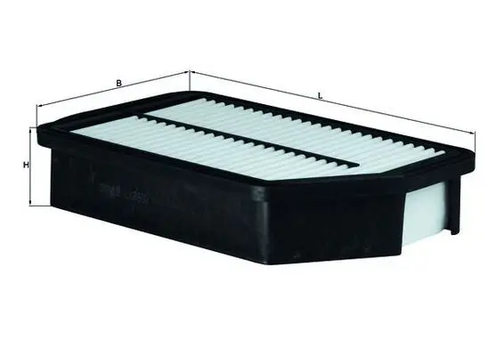 MAHLE LX2869 Фильтр воздушный HYUNDAI: i40