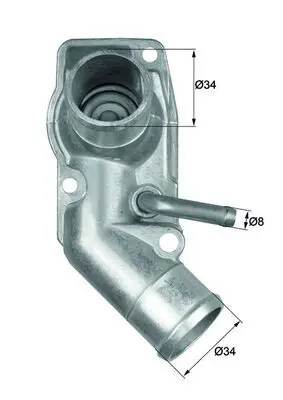 MAHLE TI21392D Термостат