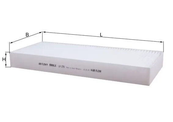 MAHLE LA279 Фильтр салона воздушный