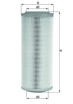 MAHLE LX855 Фильтр
