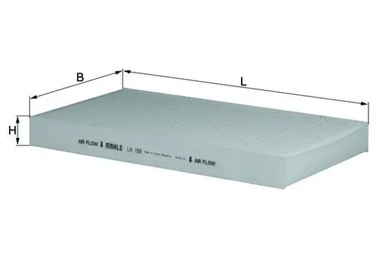 MAHLE LA152 Фильтр салона