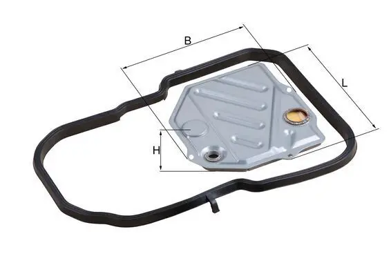 MAHLE HX46D1 Фильтр масляный