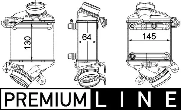 MAHLE CI187000P Интеркулер