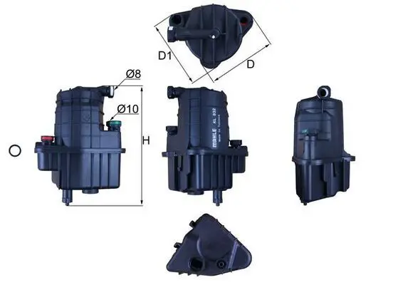 MAHLE KL832D Фильтр