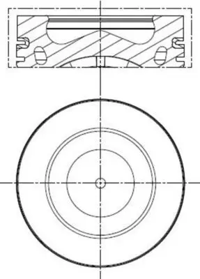 MAHLE 028PI00121000 Поршень