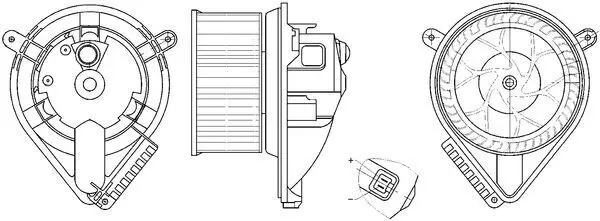 MAHLE AB272000S вентилятор