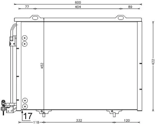 MAHLE AC211001S Конденсатор, кондиционер