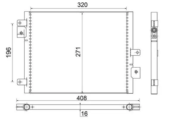 AC 354 000S Конденсатор, кондиционер