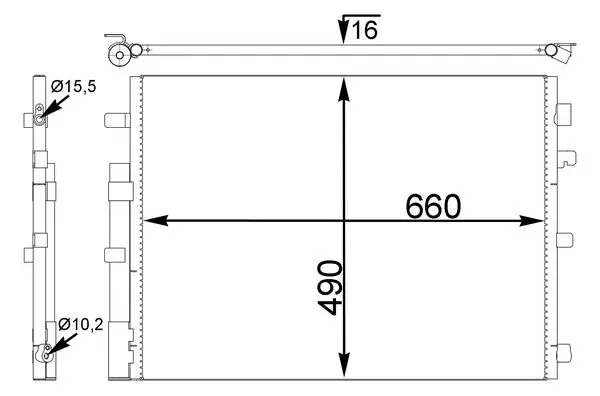 AC 773 000S Конденсатор, кондиционер