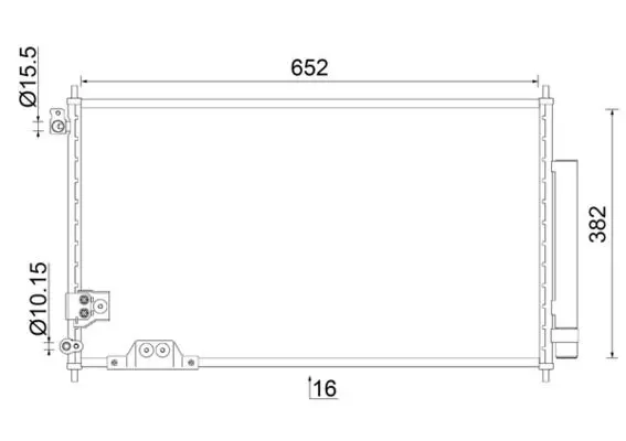 AC 826 000S Конденсатор, кондиционер
